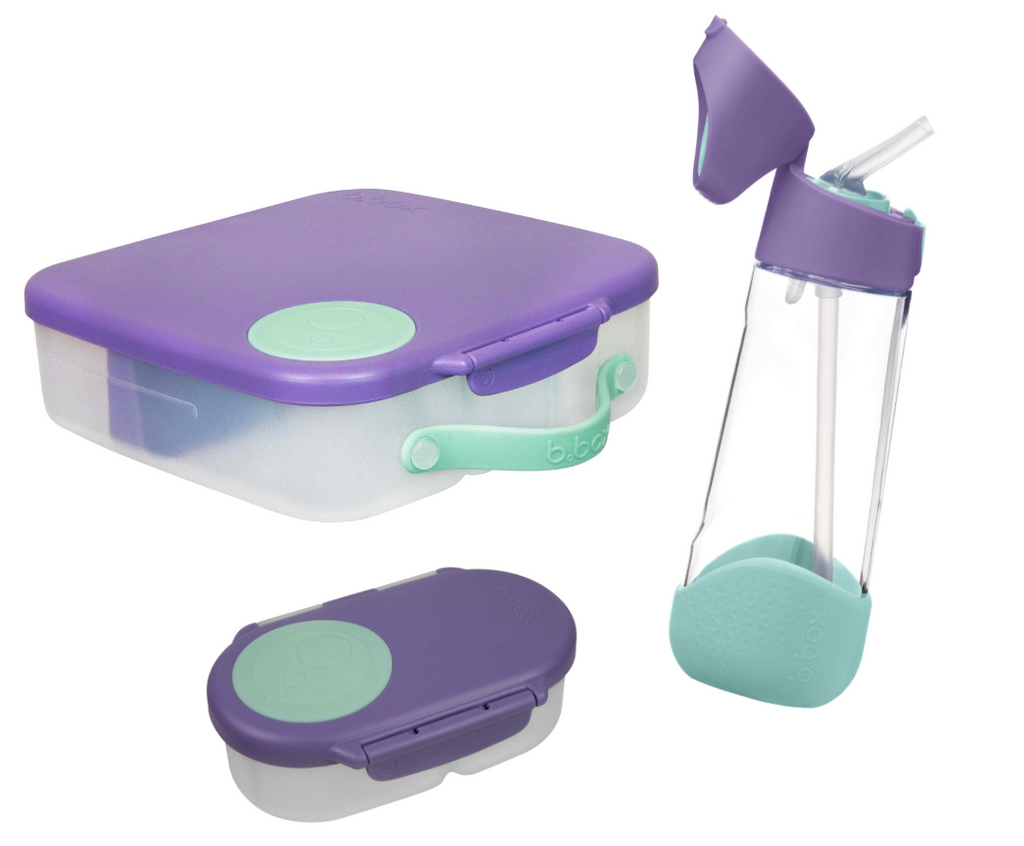 b.box - Lilac Pop complete lunch set