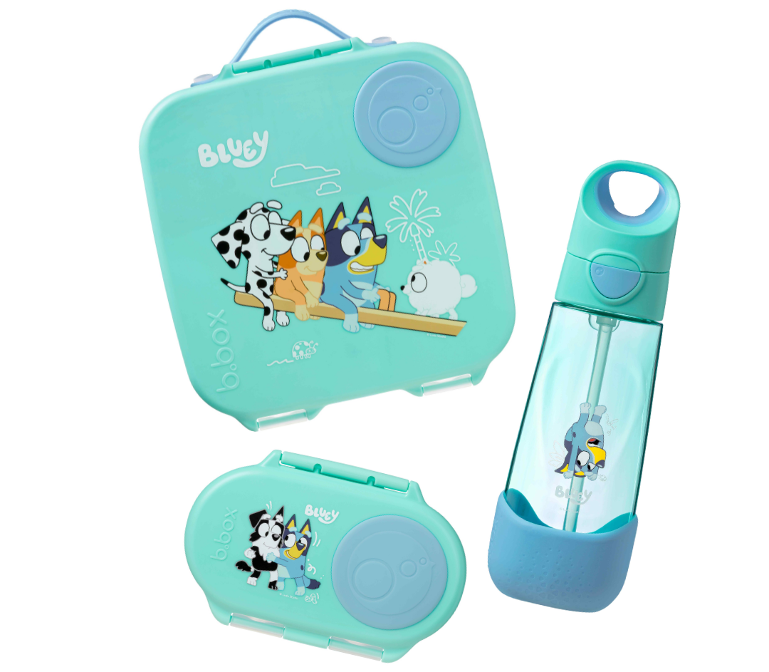 b.box x Bluey complete lunch set