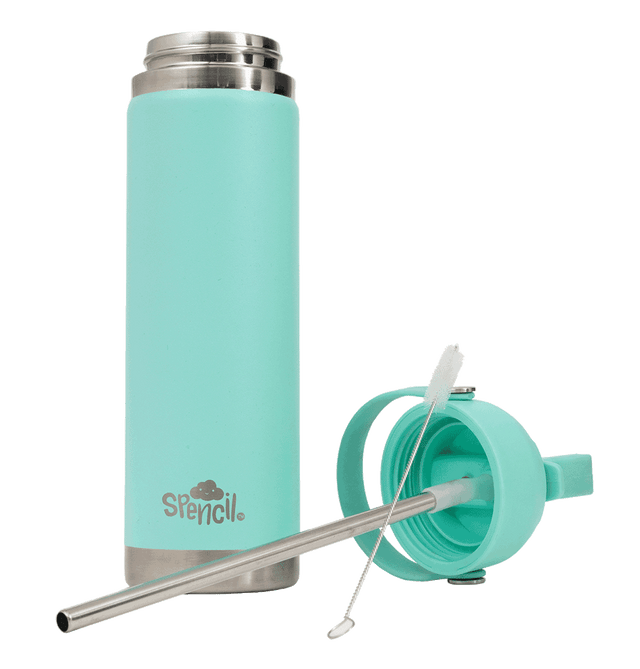 Spencil Insulated Water Bottle - Mint - 650ml