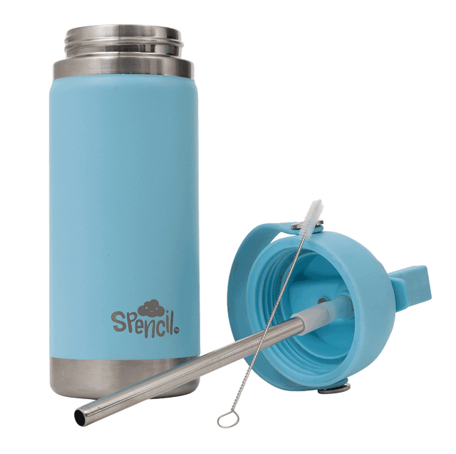 Spencil Insulated Water Bottle - Sky Blue - 470ml